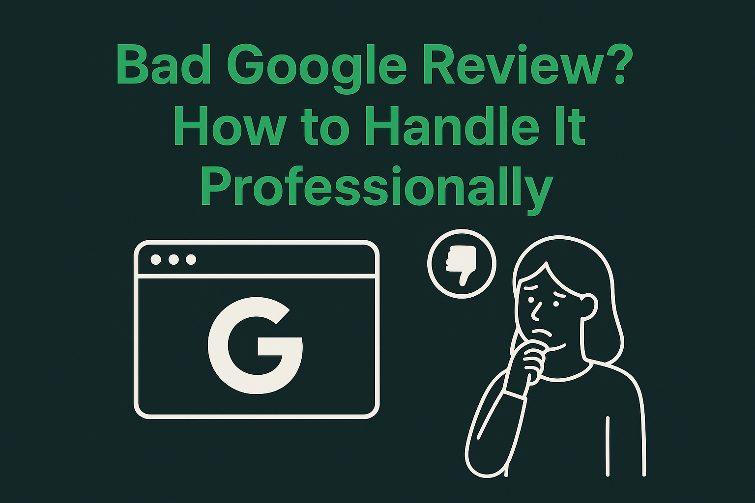 Bad Google Review? How to Handle It Professionally-Inprofile