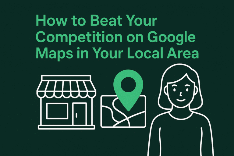 How to Beat Your Competition on Google Maps in Your Local Area.